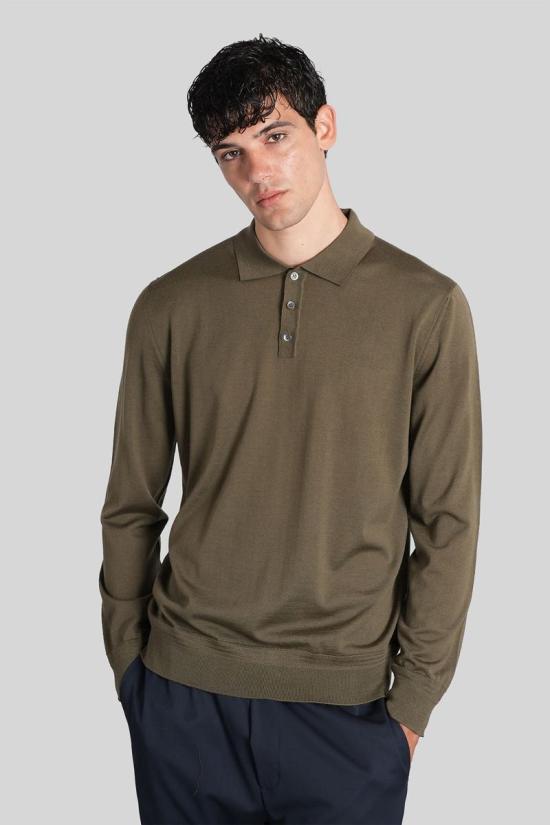 25FW 바레나 긴팔 셔츠 425958 KNU41000429 GREEN