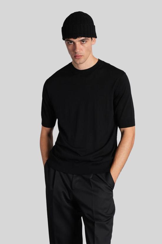 25FW 발렌타인 반팔 티셔츠 427680 B2W067 16W02 Black