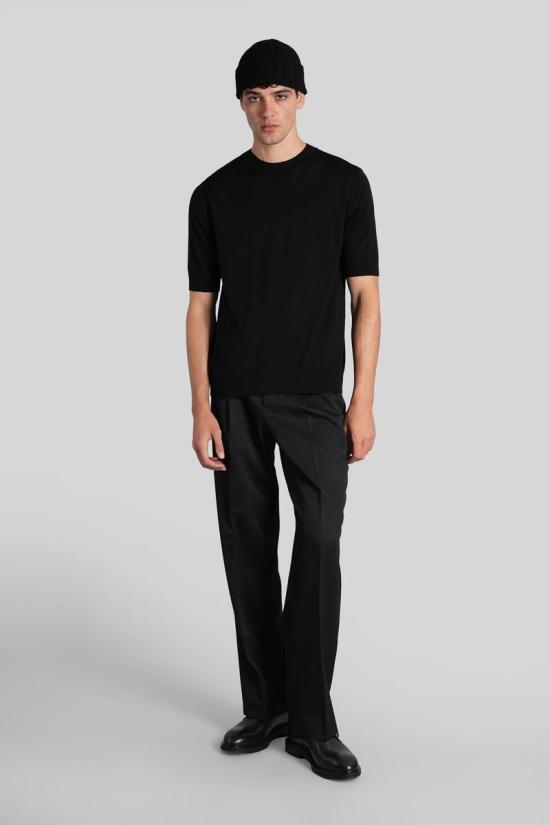 25FW 발렌타인 반팔 티셔츠 427680 B2W067 16W02 Black - BALLANTYNE