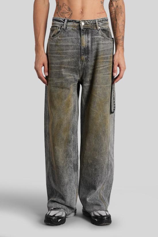 25FW 44레이블 데님 팬츠 428314 B0030620FA685 GREY