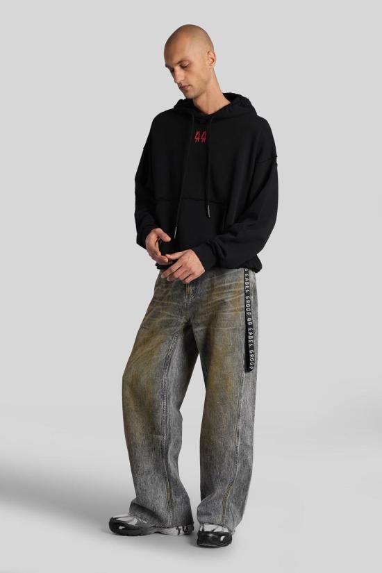 25FW 44레이블 데님 팬츠 428314 B0030620FA685 GREY - 44 LABEL