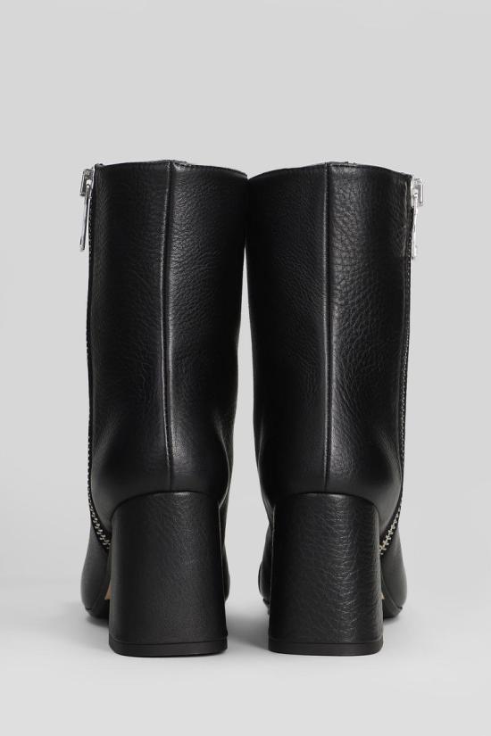 25FW 안나에프 뮬/슬리퍼 428875 9977 Black - ANNA F.