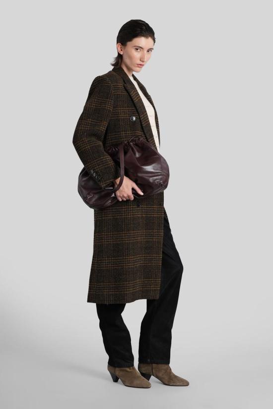 25FW 이자벨마랑에뚜왈 코트 424806 MA0285FA C3D02E BROWN - ISABEL MARANT ETOILE