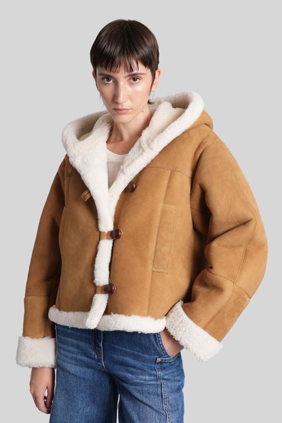 25FW 이로 무톤 427328 WM137HUESCA Brown - IRO