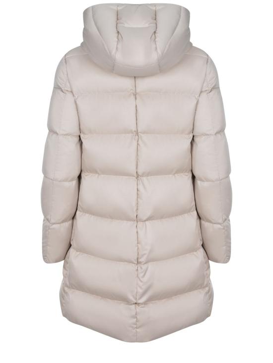 25FW 에르노 아렌델레 & 뉴 레이디 포 퍼 A 셰이프 다운 자켓 PI001948D12414Z 1980 Beige - HERNO