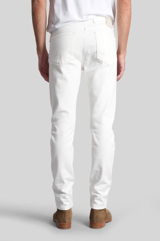 25FW 에르메네질도제냐 데님 팬츠 428123 E8I81 CITY WHITE - ERMENEGILDO ZEGNA