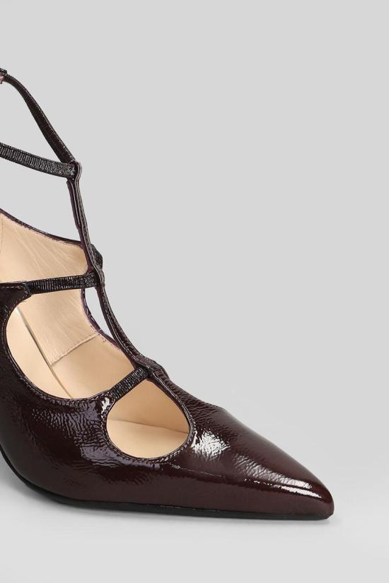 25FW 안나에프 힐/펌프스 428850 1762 Red - ANNA F.