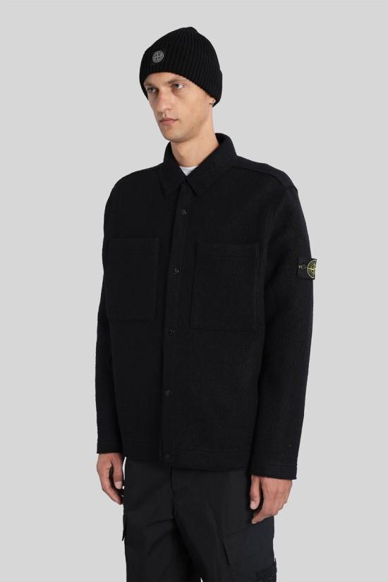 25FW 스톤 아일랜드 자켓 425341 K2S155100058S0IN1 Black - STONE ISLAND