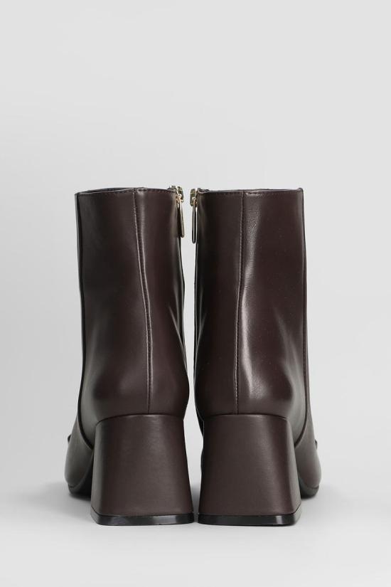 25FW 에바루나 뮬/슬리퍼 423535 6573 Brown - EVALUNA