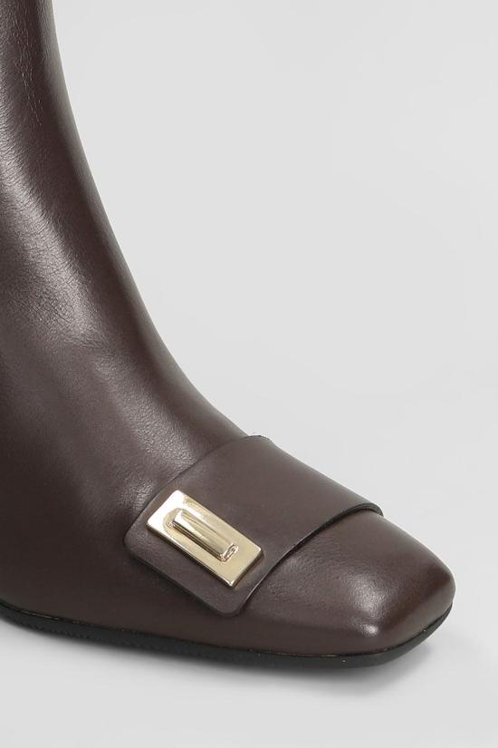 25FW 에바루나 뮬/슬리퍼 423535 6573 Brown - EVALUNA