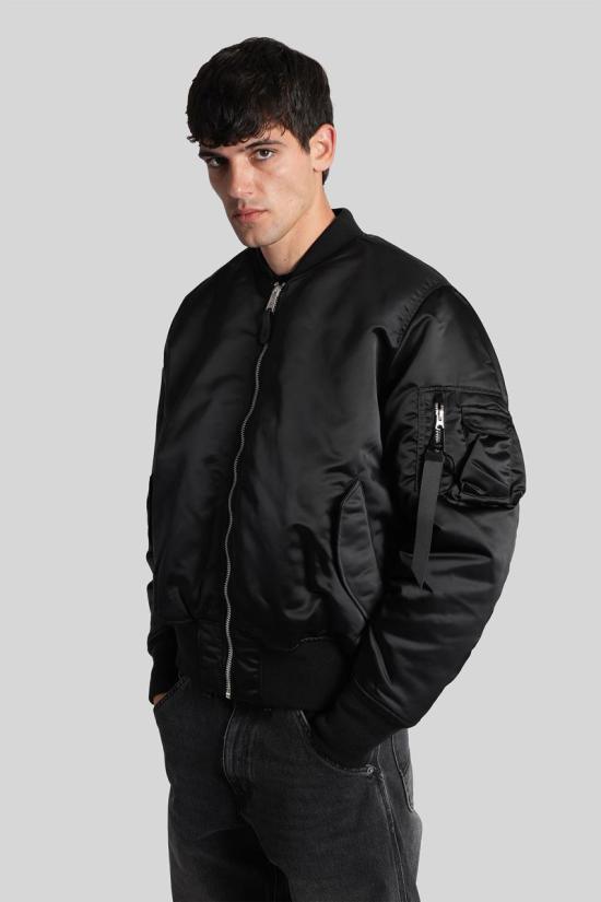 25FW 알파 봄버 자켓 428335 756111 Black - ALPHA