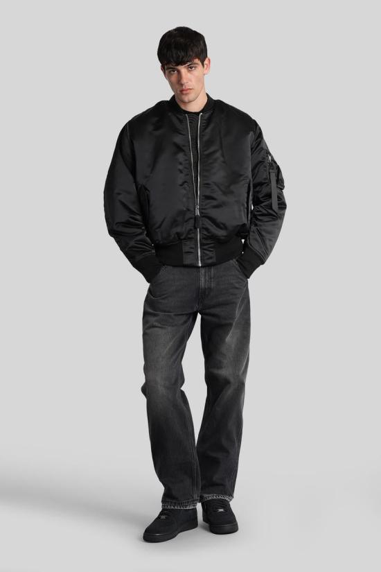25FW 알파 봄버 자켓 428335 756111 Black - ALPHA