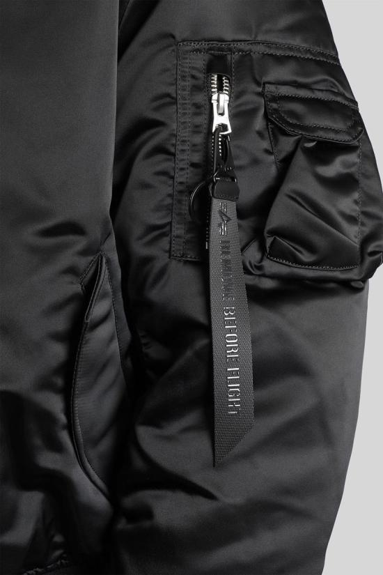 25FW 알파 봄버 자켓 428335 756111 Black - ALPHA