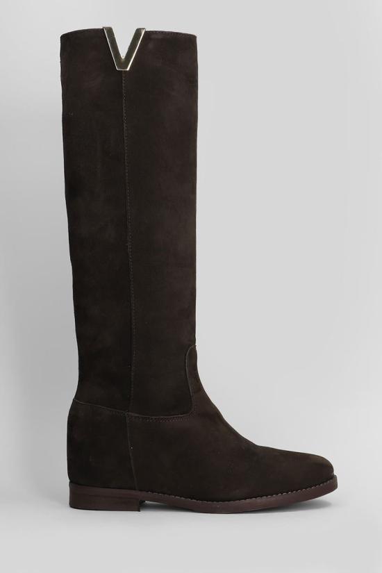 25FW 줄리 디 부츠 424861 IV337 Brown