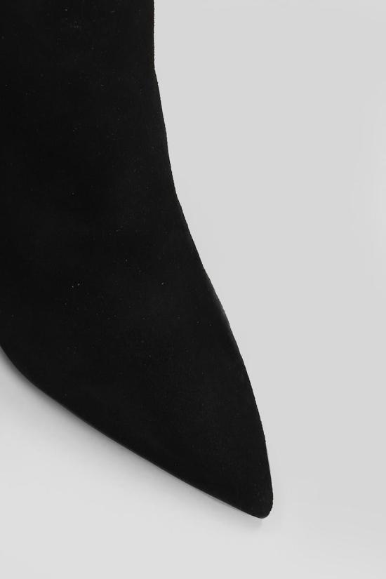 25FW 안나에프 뮬/슬리퍼 428855 9984 Black - ANNA F.