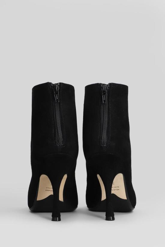 25FW 안나에프 뮬/슬리퍼 428855 9984 Black - ANNA F.