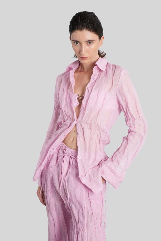 25FW 크리스토퍼에스버 블라우스 425615 24042100 Pink - CHRISTOPHER ESBER