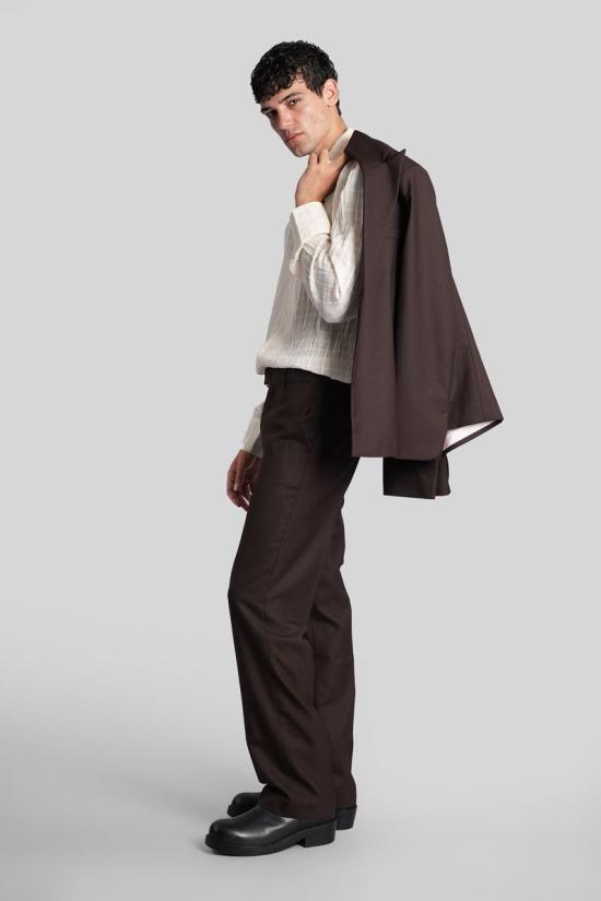 25FW 세퍼 긴팔 셔츠 427075 MSS25IGNACIOCLO Beige - SEFR