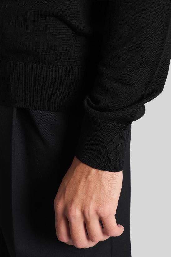 25FW 발렌타인 터틀넥 427687 B2P002 16W02 Black - BALLANTYNE