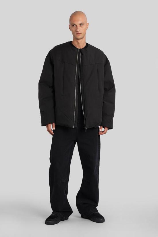 25FW 엔타이어 스튜디오 봄버 자켓 425883 ESU W25 1018 Black - ENTIRE STUDIOS