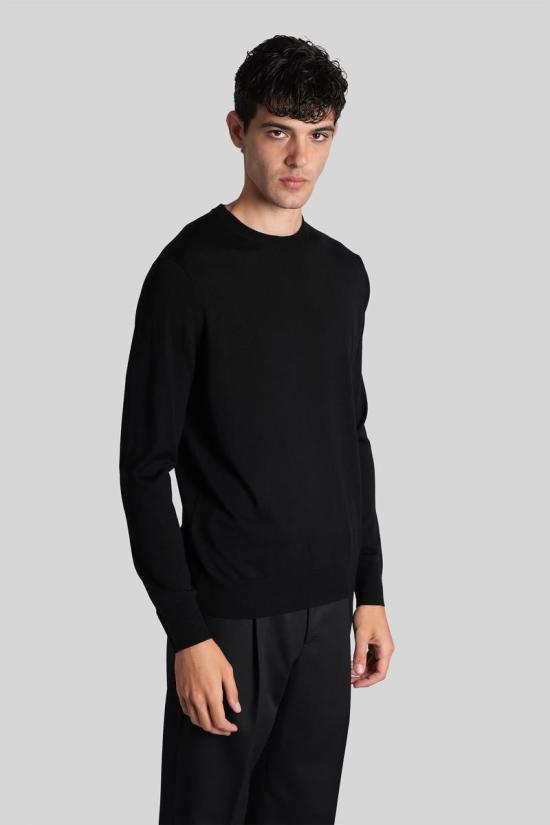 25FW 발렌타인 스웨터 427695 B2P000 16W02 Black - BALLANTYNE