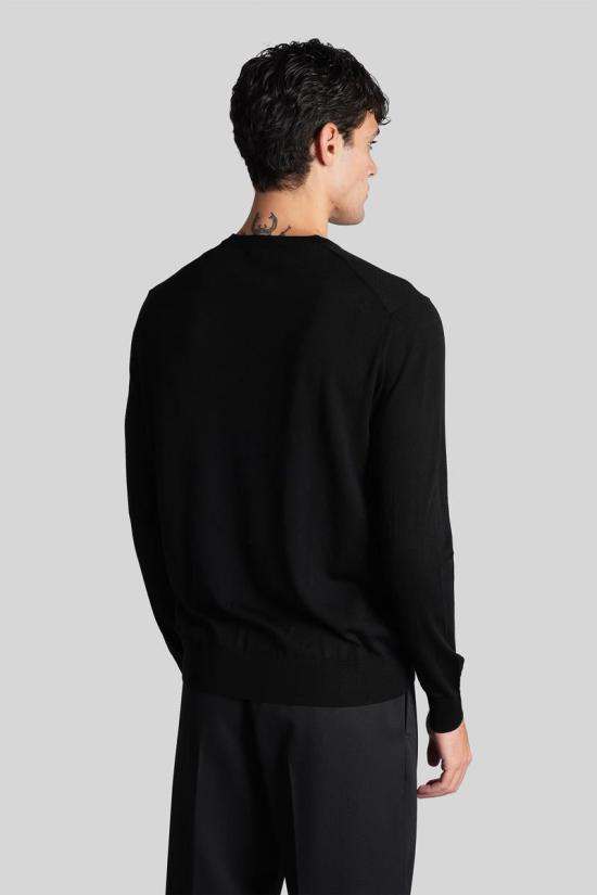 25FW 발렌타인 스웨터 427695 B2P000 16W02 Black - BALLANTYNE