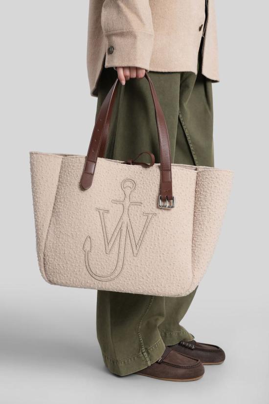25FW JW앤더슨 토트백 423273 HB0545FA0468 Beige - JW ANDERSON