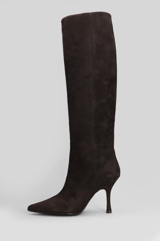 25FW 안나에프 부츠 428856 9959 Brown - ANNA F.