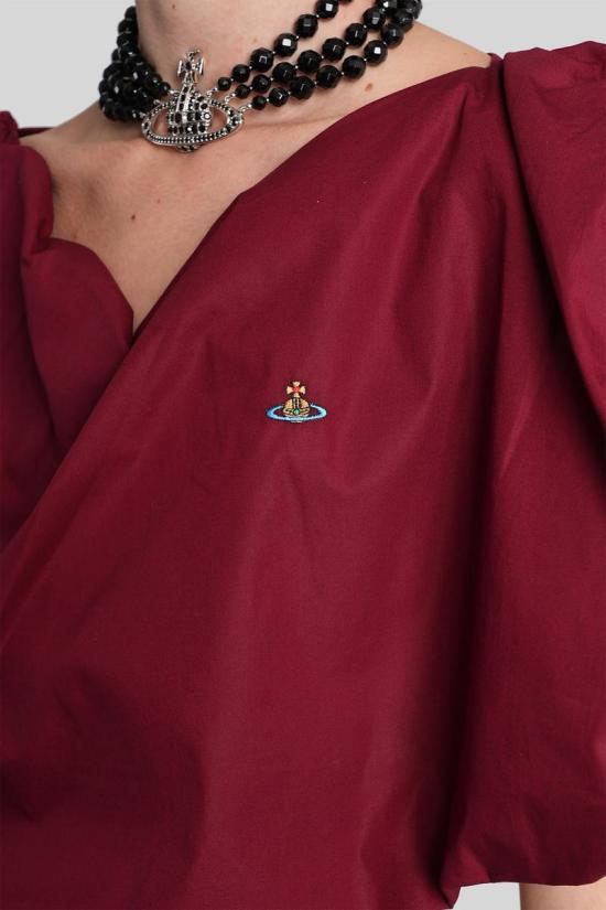 25FW 비비안웨스트우드 반팔 티셔츠 426363 1505000J W009Q RED - VIVIENNE WESTWOOD