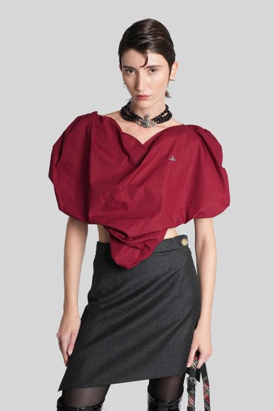 25FW 비비안웨스트우드 반팔 티셔츠 426363 1505000J W009Q RED