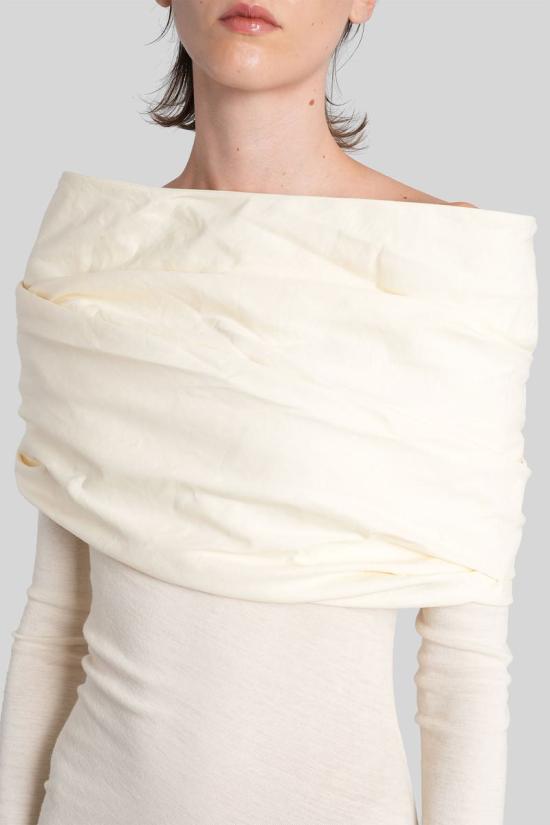 25FW 엔타이어 스튜디오 롱 원피스 425864 ESW W25 6022 Beige - ENTIRE STUDIOS