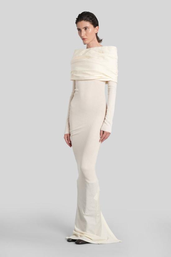 25FW 엔타이어 스튜디오 롱 원피스 425864 ESW W25 6022 Beige - ENTIRE STUDIOS