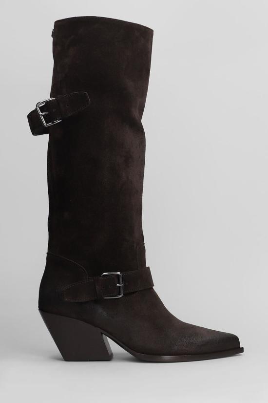 25FW 엘레나 이아치 부츠 427517 E4333 BROWN