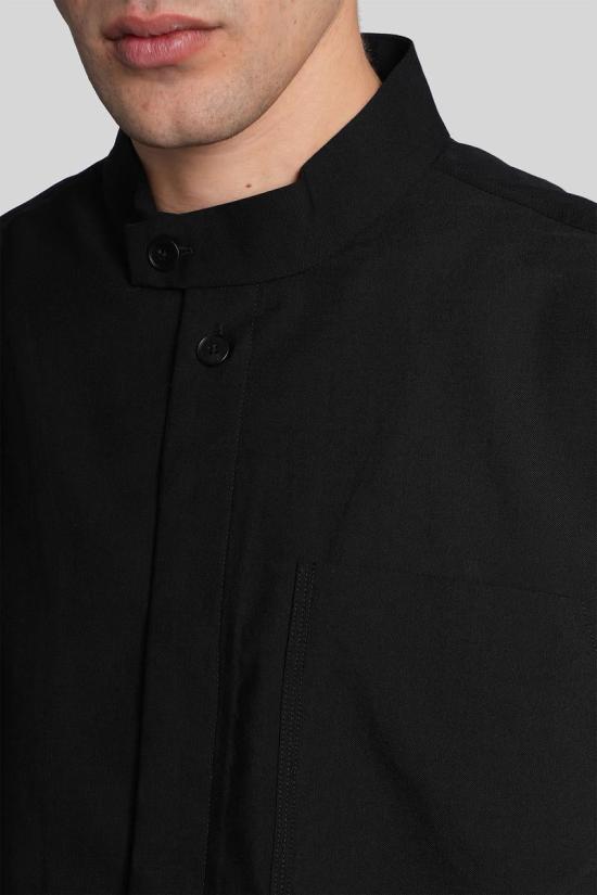 25FW 엔타이어 스튜디오 긴팔 셔츠 425879 ESU W25 2030 Black - ENTIRE STUDIOS