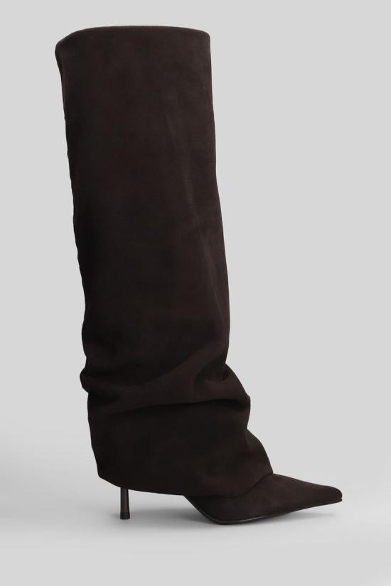 25FW 레실라 부츠 425604 4296C080BXPPPOW BROWN