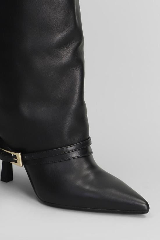 25FW 지젤 모아레 부츠 423455 SAMANTHA Black - GISEL MOIRE