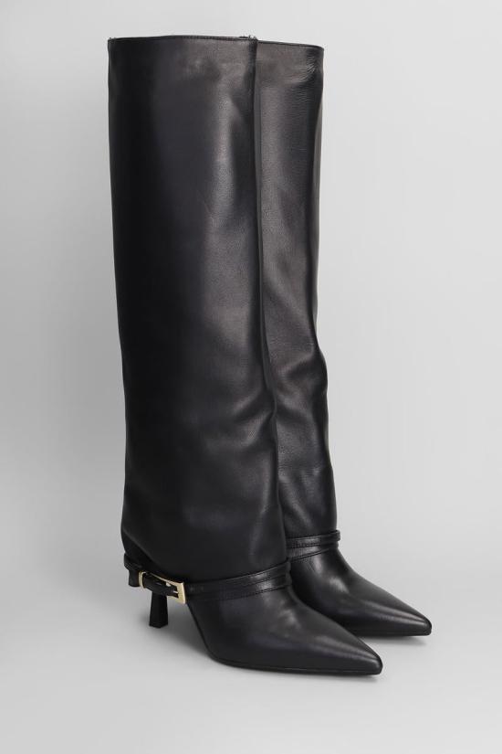 25FW 지젤 모아레 부츠 423455 SAMANTHA Black - GISEL MOIRE