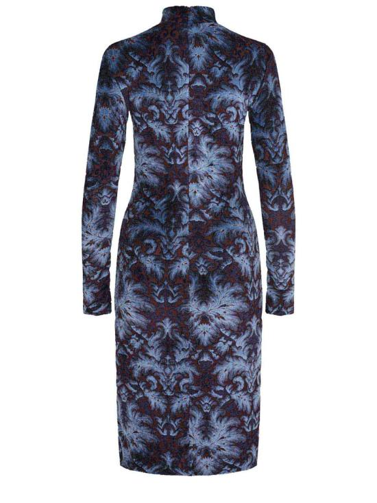 25FW 에트로 미디 원피스 WRHA023799JJD10 S9883 PURPLE - ETRO