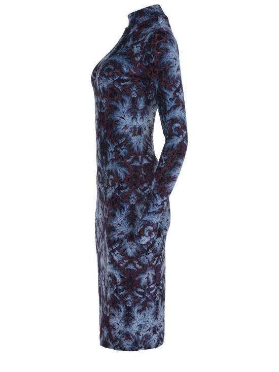 25FW 에트로 미디 원피스 WRHA023799JJD10 S9883 PURPLE - ETRO