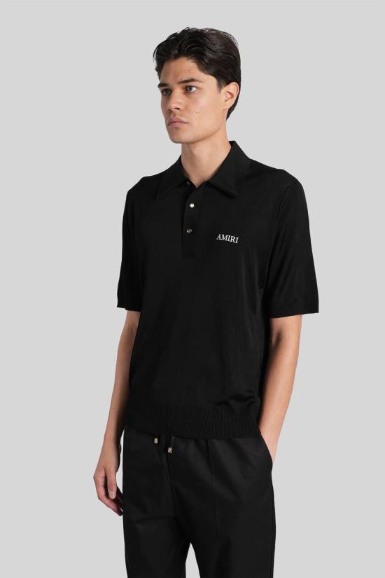 25FW 아미리 긴팔 셔츠 424341 AMKNPO1067 Black - AMIRI