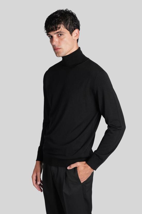 25FW 바레나 터틀넥 425960 KNU52820429 Black - BARENA