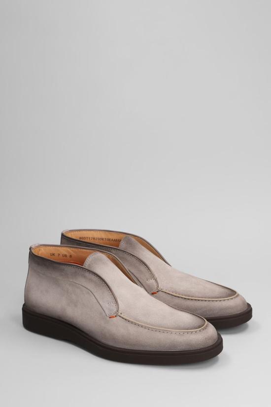 25FW 산토니 로퍼 427214 MGDT17823DKTGEAAE55 GREY - SANTONI