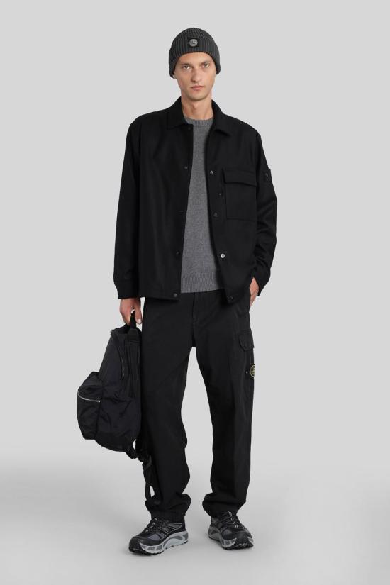 25FW 스톤 아일랜드 자켓 425486 K2S151200028S0F24 Black - STONE ISLAND