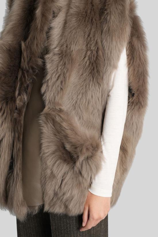 25FW 블랑샤 무톤 424630 25021 300 GREY - BLANCHA