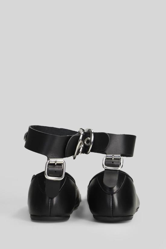 25FW 비비안웨스트우드 플랫 슈즈 429171 7201000MW C006Q Black - VIVIENNE WESTWOOD