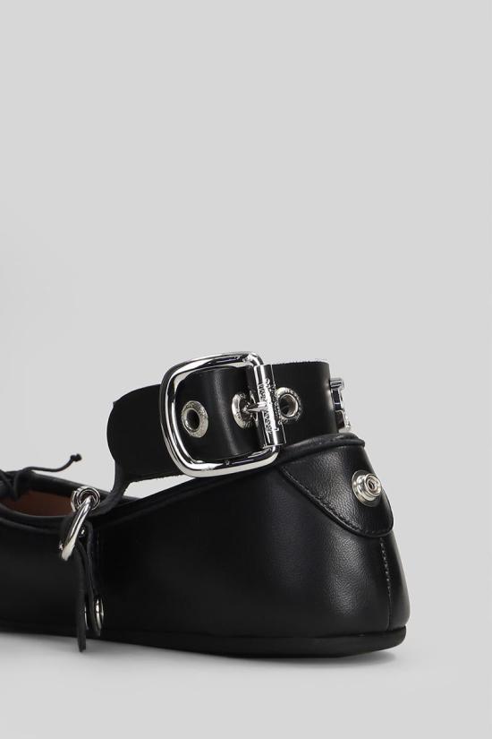 25FW 비비안웨스트우드 플랫 슈즈 429171 7201000MW C006Q Black - VIVIENNE WESTWOOD