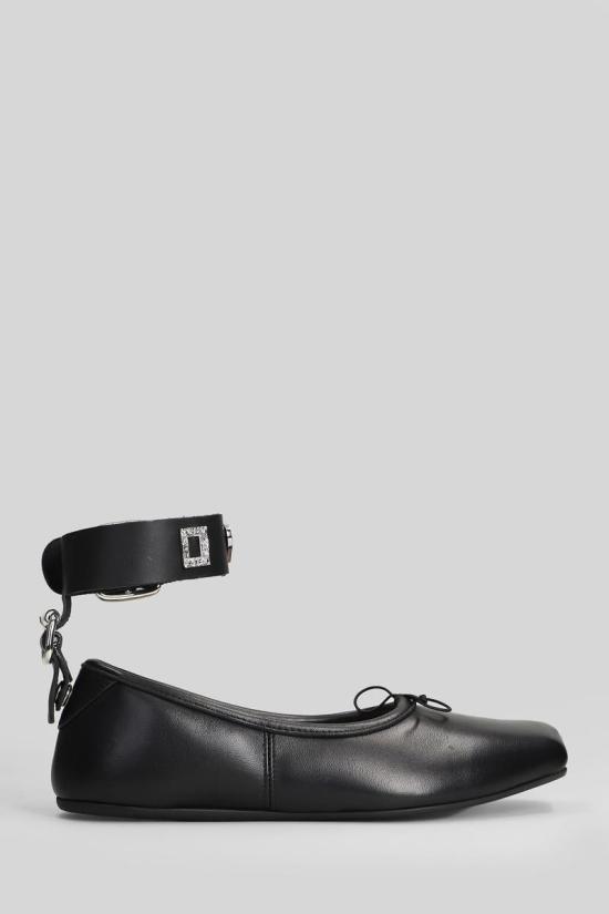 25FW 비비안웨스트우드 플랫 슈즈 429171 7201000MW C006Q Black