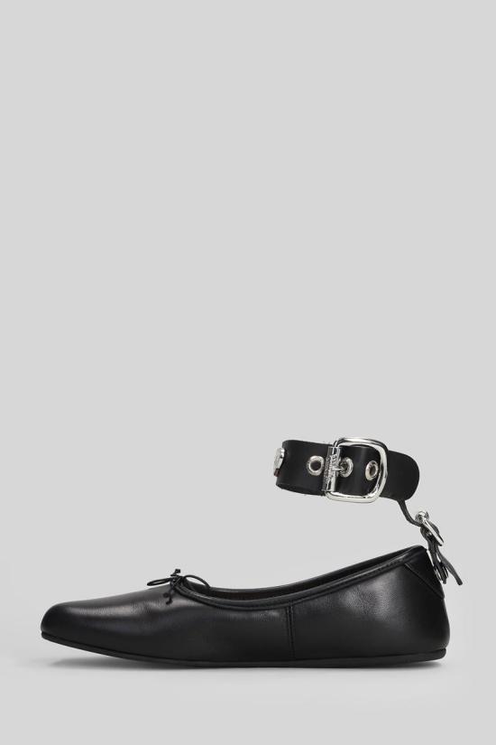 25FW 비비안웨스트우드 플랫 슈즈 429171 7201000MW C006Q Black - VIVIENNE WESTWOOD