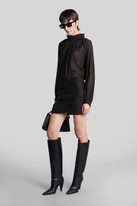 25FW 이로 블라우스 427492 WM16NAHAE Black - IRO