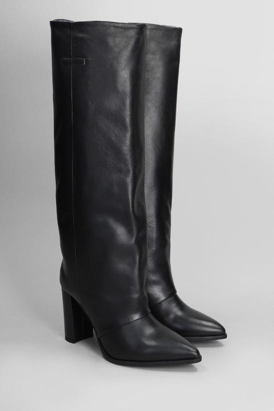 25FW 지젤 모아레 부츠 423458 DIXI Black - GISEL MOIRE